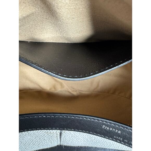 Proenza Schouler NWT Slide Canvas Shoulder Bag in Ivory & Black - Picture 15 of 15